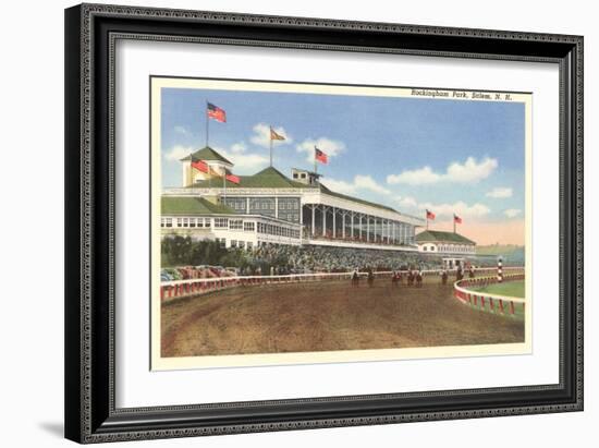 Rockingham Race Track, Salem, New Hampshire-null-Framed Art Print