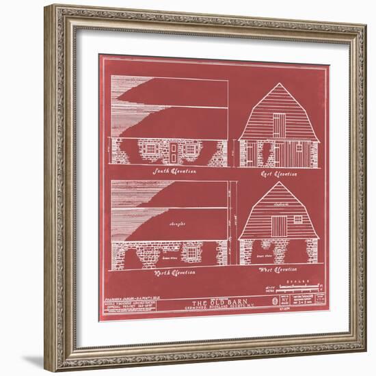 Rockland County Barn I-Annie Warren-Framed Art Print