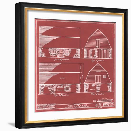 Rockland County Barn I-Annie Warren-Framed Art Print