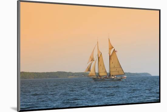 Rockland, Maine, USA Windjammer Schooner called the Mary Day.-Bill Bachmann-Mounted Photographic Print