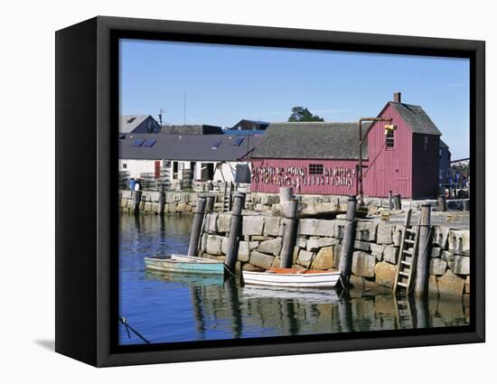 Rockport, Cape Ann, Northeast from Boston, Massachusetts, New England, USA-Walter Rawlings-Framed Premier Image Canvas