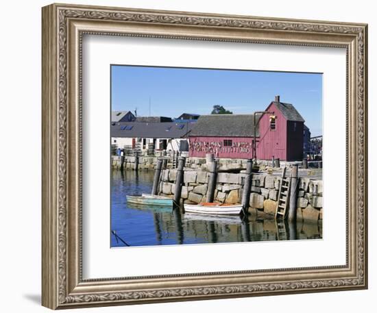 Rockport, Cape Ann, Northeast from Boston, Massachusetts, New England, USA-Walter Rawlings-Framed Photographic Print