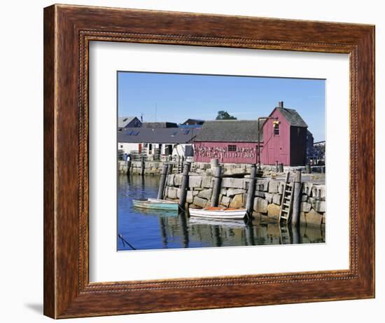 Rockport, Cape Ann, Northeast from Boston, Massachusetts, New England, USA-Walter Rawlings-Framed Photographic Print