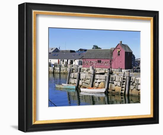 Rockport, Cape Ann, Northeast from Boston, Massachusetts, New England, USA-Walter Rawlings-Framed Photographic Print