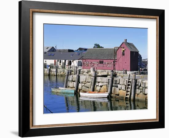 Rockport, Cape Ann, Northeast from Boston, Massachusetts, New England, USA-Walter Rawlings-Framed Photographic Print