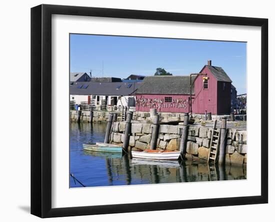 Rockport, Cape Ann, Northeast from Boston, Massachusetts, New England, USA-Walter Rawlings-Framed Photographic Print