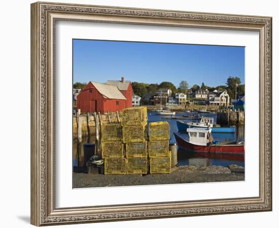 Rockport Harbor, Cape Ann, Greater Boston Area, Massachusetts, New England, USA-Richard Cummins-Framed Photographic Print