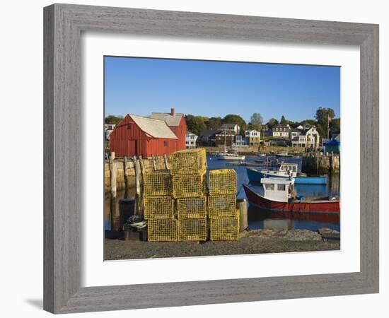 Rockport Harbor, Cape Ann, Greater Boston Area, Massachusetts, New England, USA-Richard Cummins-Framed Photographic Print