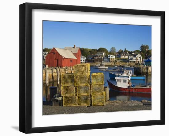 Rockport Harbor, Cape Ann, Greater Boston Area, Massachusetts, New England, USA-Richard Cummins-Framed Photographic Print