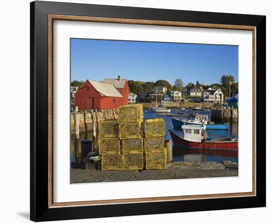 Rockport Harbor, Cape Ann, Greater Boston Area, Massachusetts, New England, USA-Richard Cummins-Framed Photographic Print