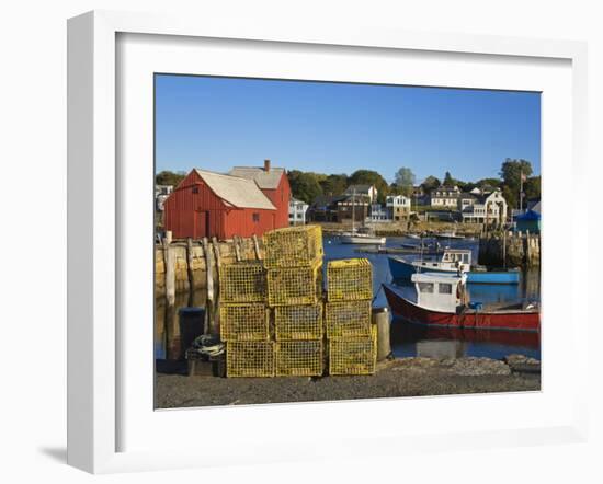 Rockport Harbor, Cape Ann, Greater Boston Area, Massachusetts, New England, USA-Richard Cummins-Framed Photographic Print