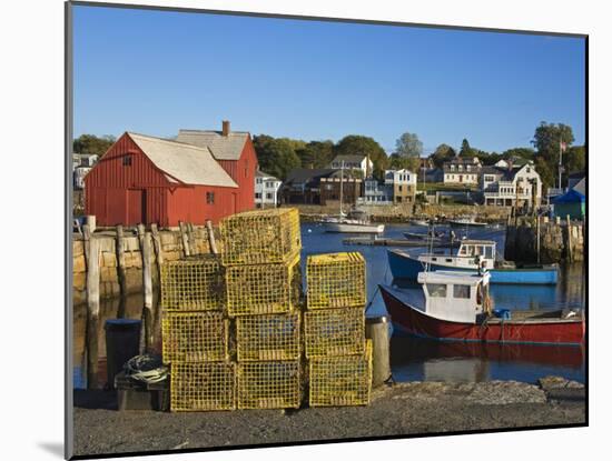 Rockport Harbor, Cape Ann, Greater Boston Area, Massachusetts, New England, USA-Richard Cummins-Mounted Photographic Print