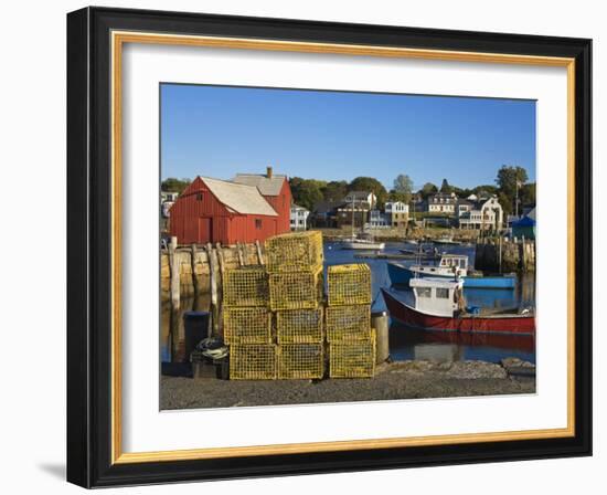 Rockport Harbor, Cape Ann, Greater Boston Area, Massachusetts, New England, USA-Richard Cummins-Framed Photographic Print