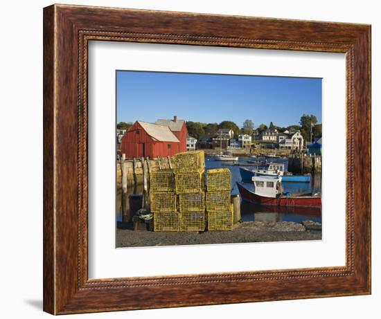 Rockport Harbor, Cape Ann, Greater Boston Area, Massachusetts, New England, USA-Richard Cummins-Framed Photographic Print