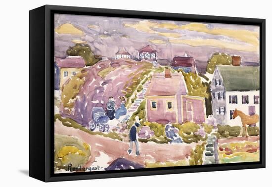 Rockport, Mass, 1912-Maurice Brazil Prendergast-Framed Premier Image Canvas