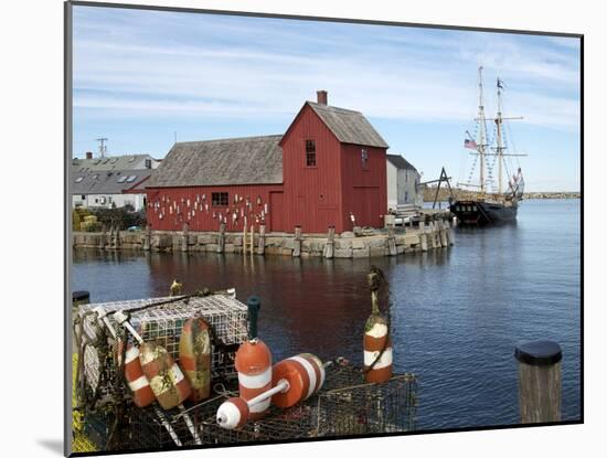Rockport, Massachusetts, New England, USA-null-Mounted Photographic Print