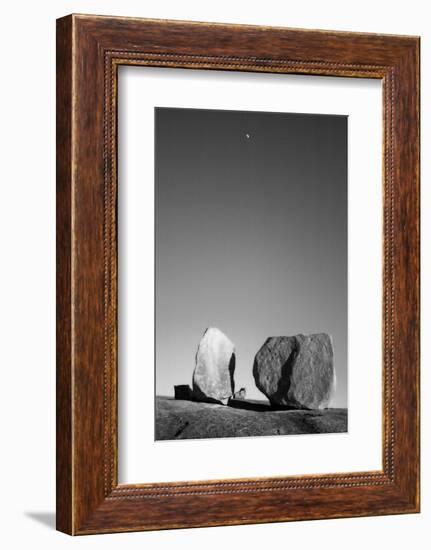 Rocks 2 Bw-John Gusky-Framed Photographic Print