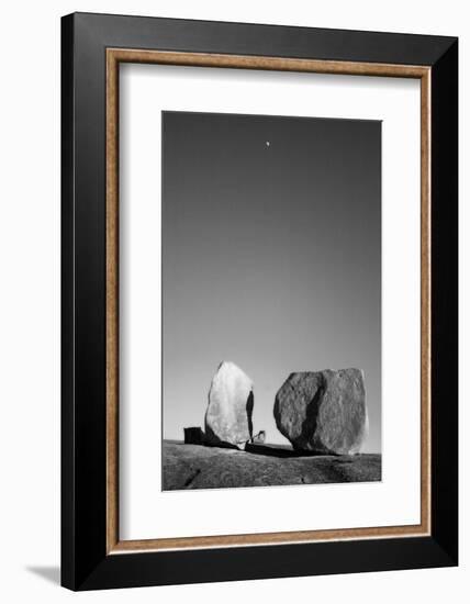 Rocks 2 Bw-John Gusky-Framed Photographic Print