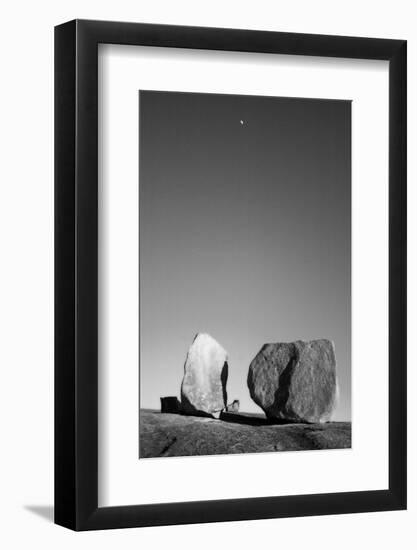 Rocks 2 Bw-John Gusky-Framed Photographic Print