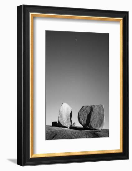 Rocks 2 Bw-John Gusky-Framed Photographic Print