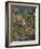 Rocks Above the Caves at Chateau Noir-Paul Cézanne-Framed Giclee Print