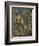 Rocks Above the Caves at Chateau Noir-Paul Cézanne-Framed Giclee Print