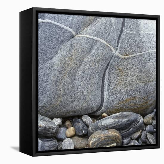 Rocks Against Boulder-Micha Pawlitzki-Framed Premier Image Canvas