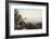 Rocks and Landscape-Frederic Edwin Church-Framed Giclee Print