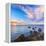 Rocks and Sea Stacks at Nugget Point, Otago, New Zealand-Travellinglight-Framed Premier Image Canvas