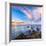 Rocks and Sea Stacks at Nugget Point, Otago, New Zealand-Travellinglight-Framed Photographic Print