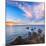 Rocks and Sea Stacks at Nugget Point, Otago, New Zealand-Travellinglight-Mounted Photographic Print