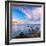 Rocks and Sea Stacks at Nugget Point, Otago, New Zealand-Travellinglight-Framed Photographic Print