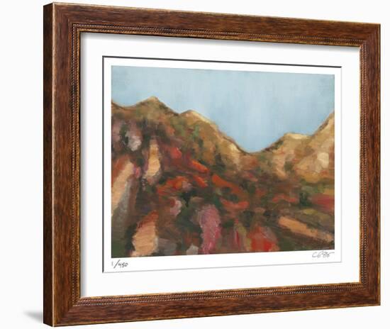 Rocks and Sky-Carl Stieger-Framed Limited Edition