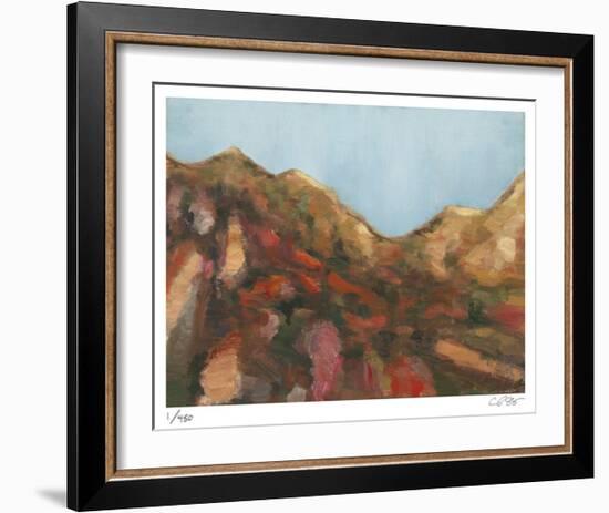 Rocks and Sky-Carl Stieger-Framed Limited Edition