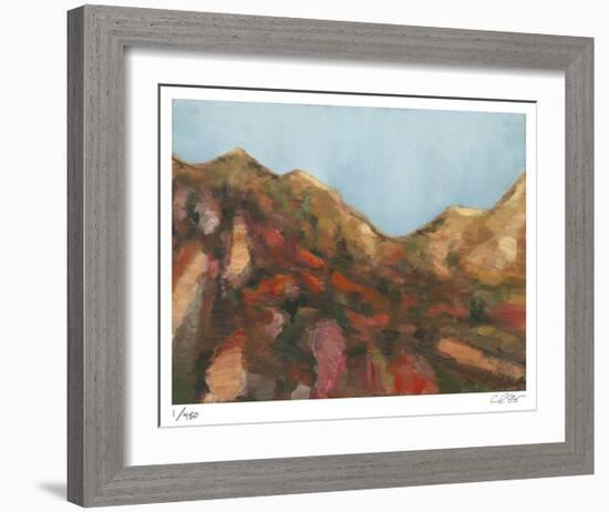 Rocks and Sky-Carl Stieger-Framed Limited Edition