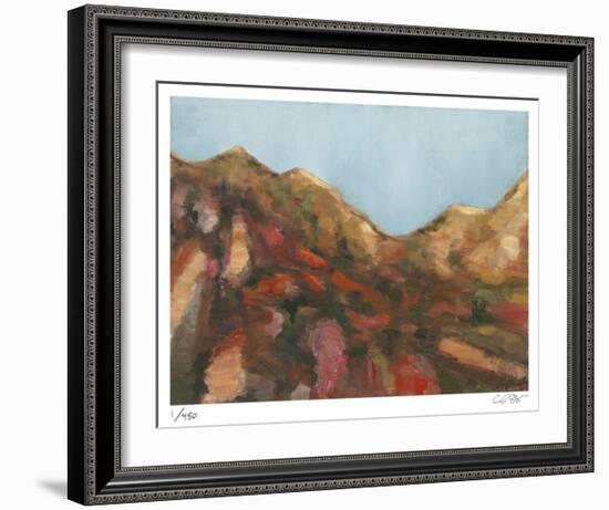 Rocks and Sky-Carl Stieger-Framed Limited Edition