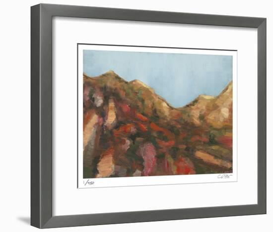 Rocks and Sky-Carl Stieger-Framed Limited Edition