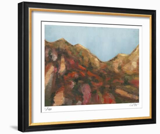 Rocks and Sky-Carl Stieger-Framed Limited Edition