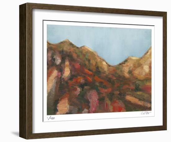Rocks and Sky-Carl Stieger-Framed Limited Edition