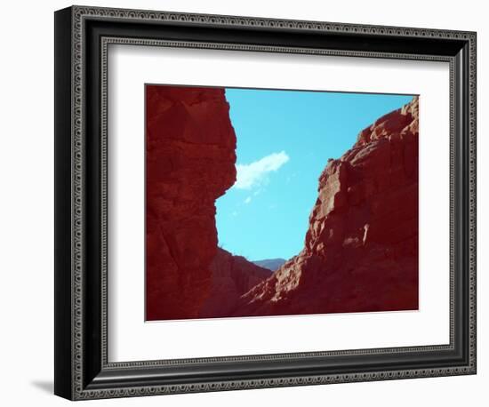 Rocks And Sky-NaxArt-Framed Art Print