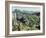 Rocks at L'Estaque, 1879-82-Paul Cézanne-Framed Giclee Print