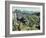 Rocks at L'Estaque, 1879-82-Paul Cézanne-Framed Giclee Print