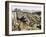 Rocks at L'Estaque-Paul Cézanne-Framed Art Print