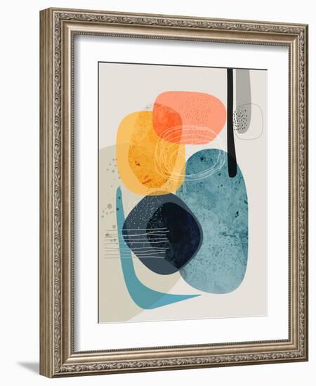 Rocks Duo 2-Ishita Banerjee-Framed Art Print