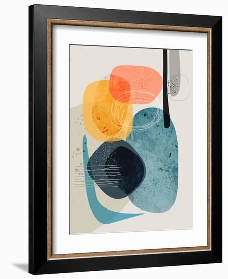 Rocks Duo 2-Ishita Banerjee-Framed Art Print