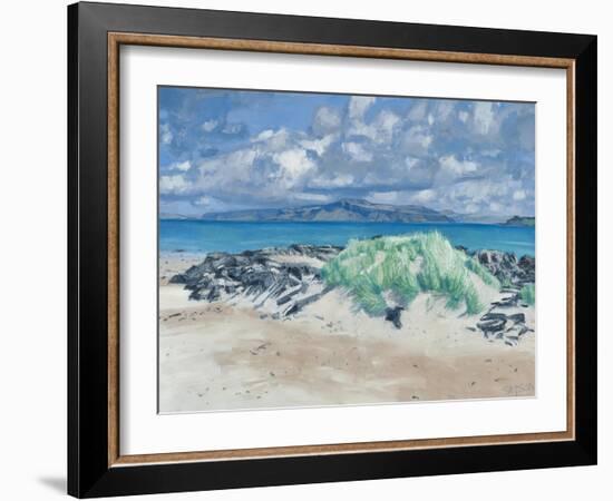 Rocks & Grasses, Iona, 2013-Charles Simpson-Framed Giclee Print