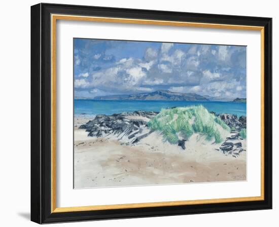 Rocks & Grasses, Iona, 2013-Charles Simpson-Framed Giclee Print