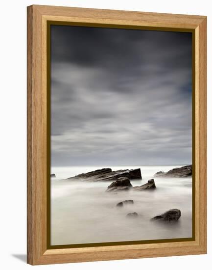 Rocks in Mist-null-Framed Premier Image Canvas