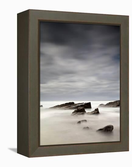 Rocks in Mist-null-Framed Premier Image Canvas