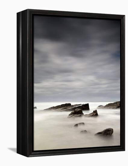 Rocks in Mist-null-Framed Premier Image Canvas